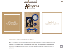 Tablet Screenshot of kempkesoptiek.nl